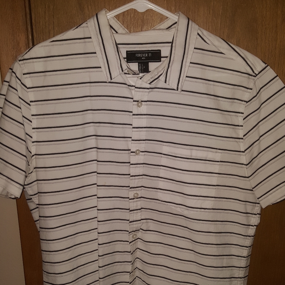 Forever 21 Striped button up shirt